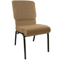 Flash Furniture PCHT185-105 Advantage Mixed Tan Church Chairs 18.5 in. Wide